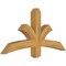 Ekena Millwork Davenport Rough Sawn Timber Gable Bracket, Western Red Cedar, 48"W x 24"H x 4"D x 4"F, 12/12 Pitch GBW048X24X0404DAV00RWR - alternate 3